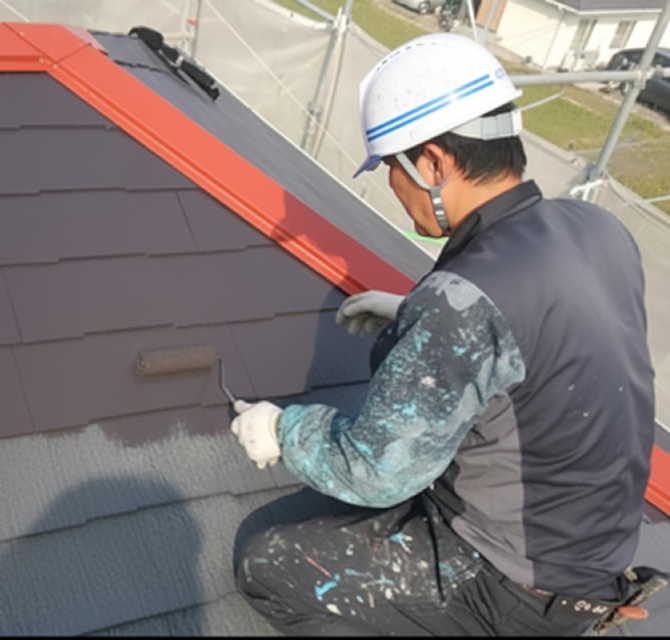 屋根塗装工事